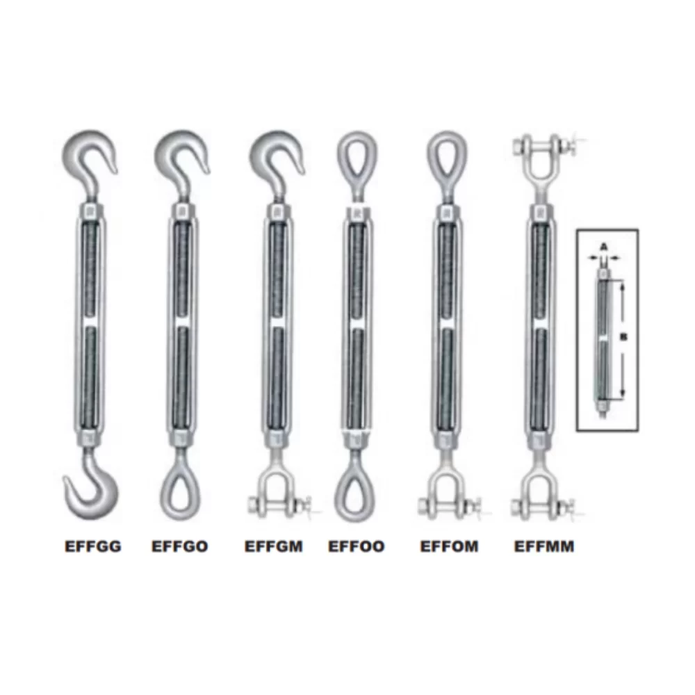 Esticadores Forjados de Alta Capacidade